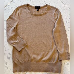 Lands End 100% Supima Cotton Sweater - Size M